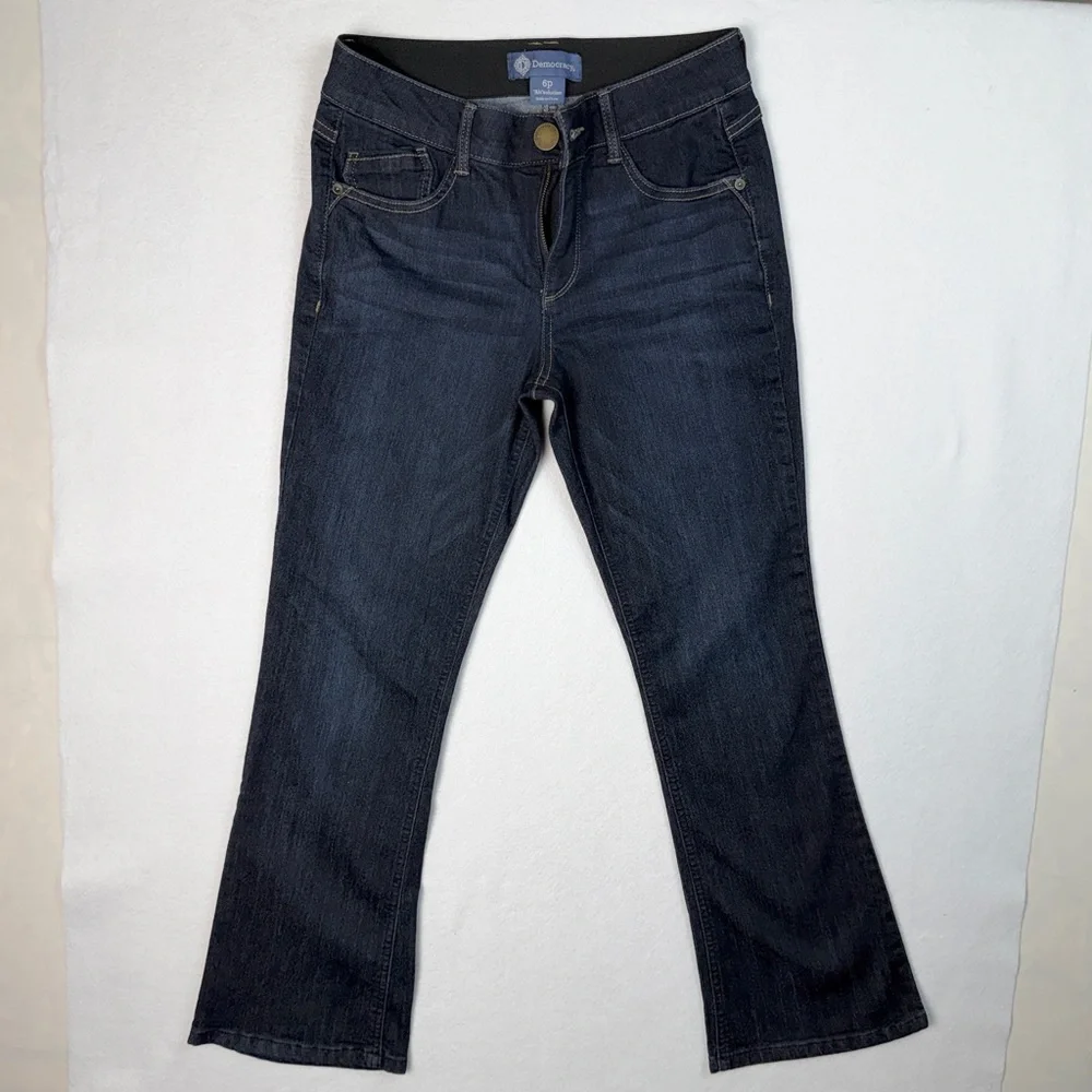 Democracy Petite Jeans Size 6P | Excellent Condition | Stretch Denim - Picture 1 of 9